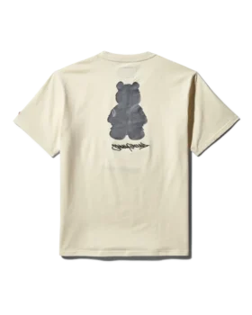CAMISETA DE MANGA CORTA CON ESTAMPADO DE MONEY BEAR (ALBARICOQUE)
