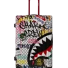 CREATE ANOTHER DAY: Equipaje de tamaño estándar con carcasa rígida de Sharknauts