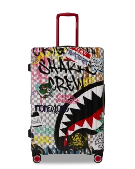 CREATE ANOTHER DAY: Equipaje de tamaño estándar con carcasa rígida de Sharknauts
