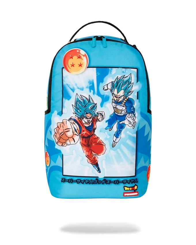 DRAGON BALL Z: GOKU Y VEGETA SUPER SAIYAN AZUL