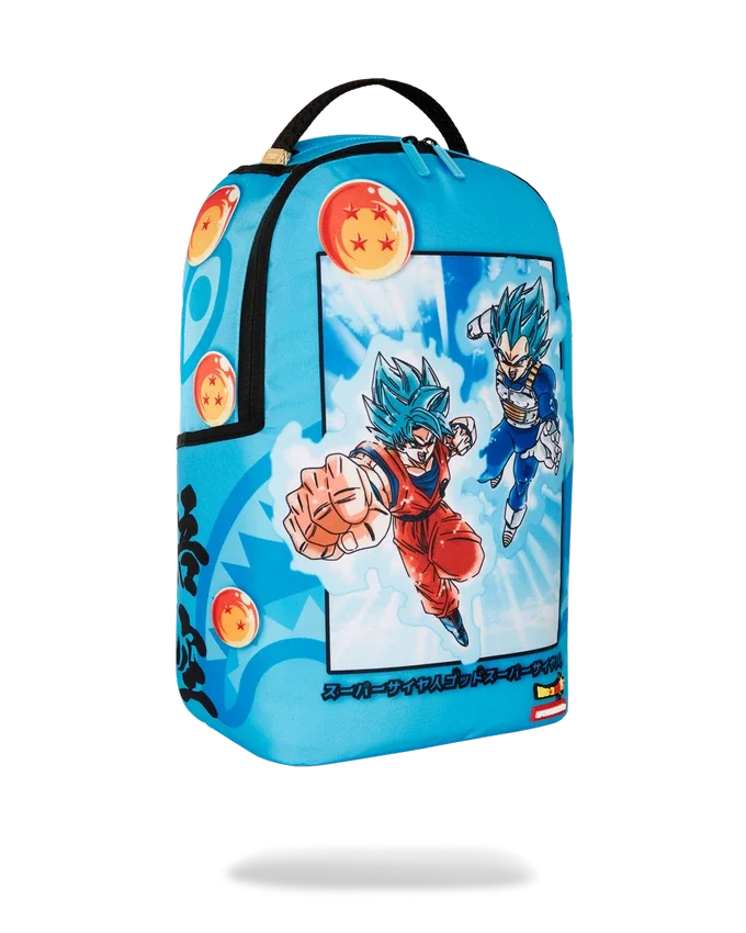 DRAGON BALL Z: GOKU Y VEGETA SUPER SAIYAN AZUL