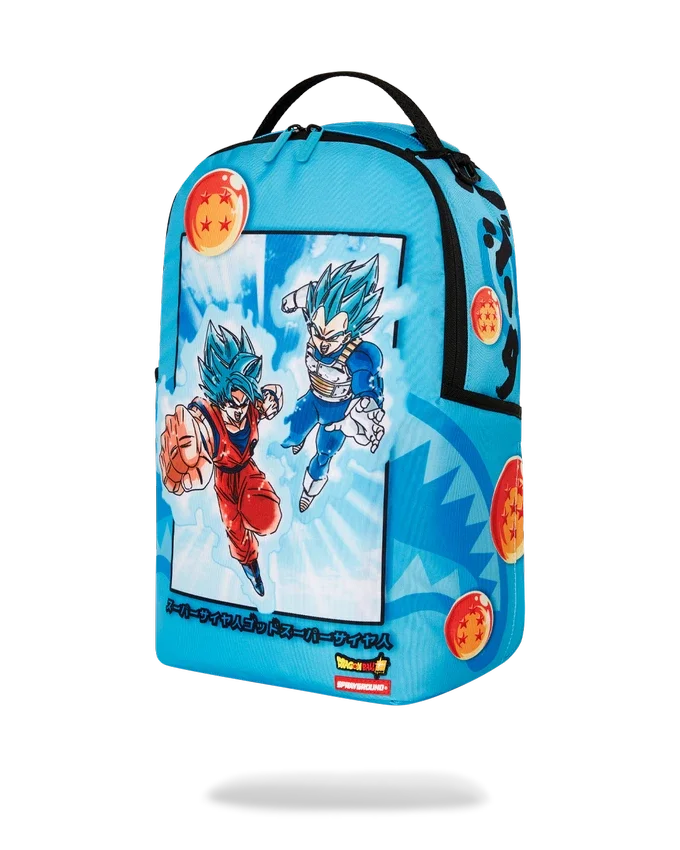 DRAGON BALL Z: GOKU Y VEGETA SUPER SAIYAN AZUL