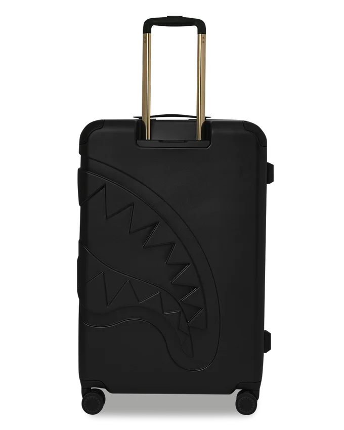 EQUIPAGE REALITY CHECK SHARKITECTURE DE TAMAÑO COMPLETO EN NEGRO AZABACHE (ACCESORIOS DORADOS)