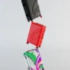 EQUIPAJE DE CABEZA MOLDEADO SHARKITECTURE ROJO DE CARCASA RÍGIDA