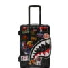 GLOBAL MOGUL UNLIMITED MILES: Equipaje de mano de carcasa rígida Sharknautics