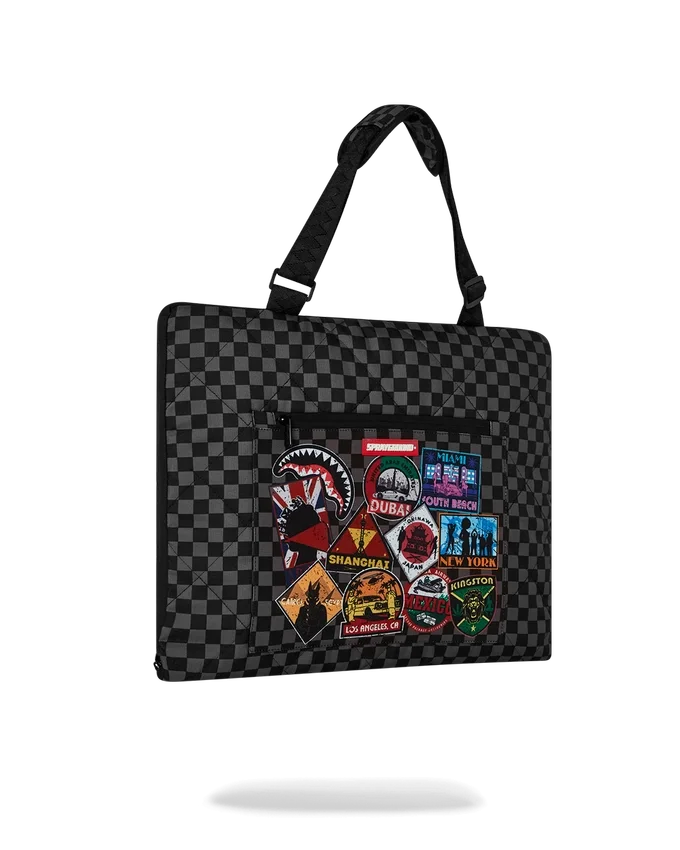 GLOBAL MOGUL UNLIMITED MILES: MANTITA DE PLAYA PLEGABLE, RESISTENTE AL AGUA Y CONVERTIBLE EN BOLSO TOTE