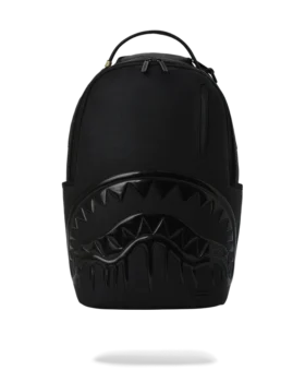GLOSSY BOSSY - Mochila negra metalizada