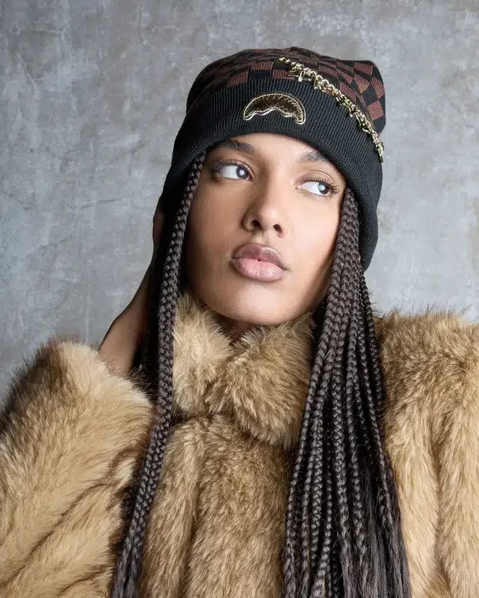 GORRO GOLD CHAIN CHECK
