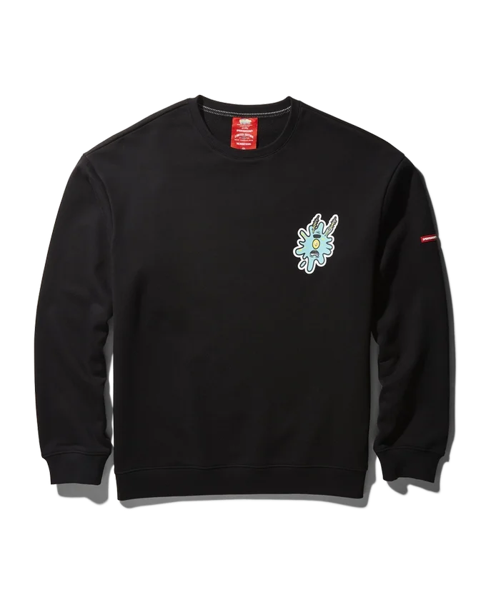 JERSEY CON CAPUCHA DE SPONGEBOB «SPLAT» (NEGRO)