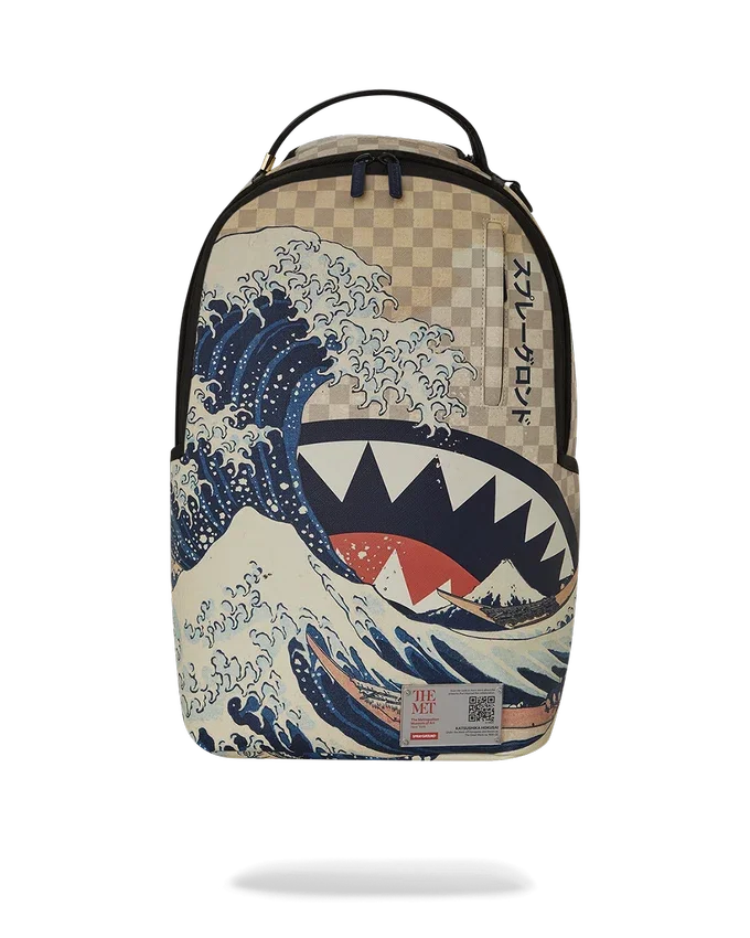 LA MOCHILA MET HOKUSAI GREAT WAVE