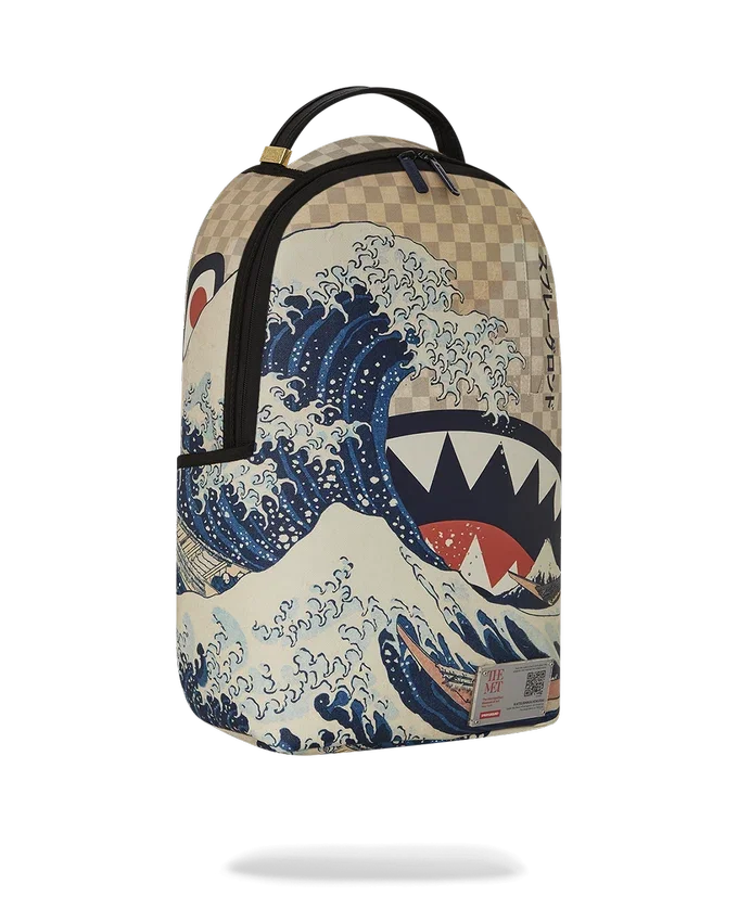 LA MOCHILA MET HOKUSAI GREAT WAVE