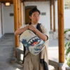 LA MOCHILA MET HOKUSAI GREAT WAVE