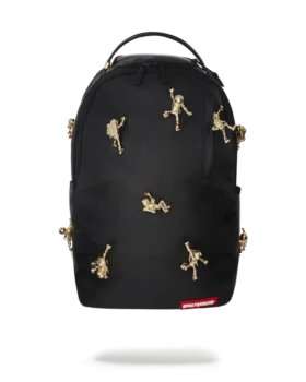 LAS MOCHILAS «LOST IN SPACE» (10 ASTRONAUTAS DE METAL DORADO EN 3D)