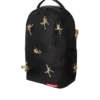 LAS MOCHILAS «LOST IN SPACE» (10 ASTRONAUTAS DE METAL DORADO EN 3D)
