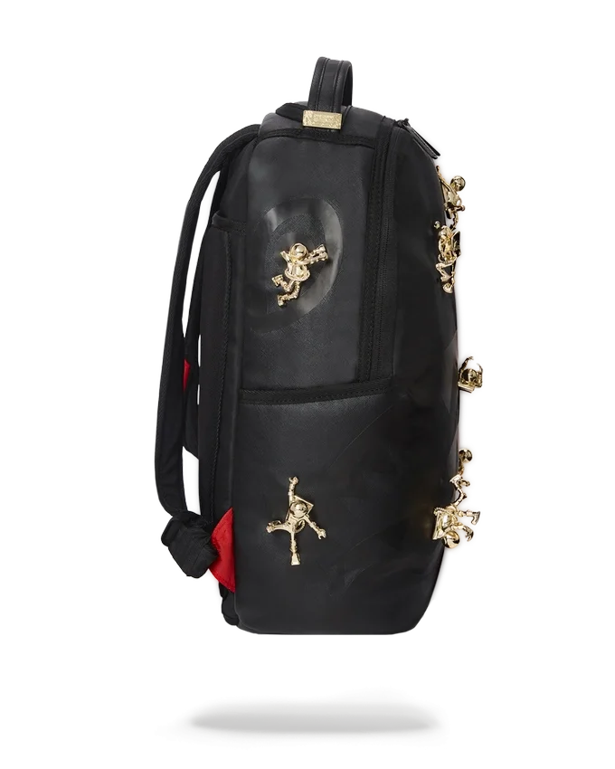 LAS MOCHILAS «LOST IN SPACE» (10 ASTRONAUTAS DE METAL DORADO EN 3D)