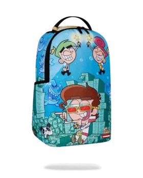 MAMÁS Y PAPÁS EXTRAÑOS: CASH THRONE: Mochila TIMMY TAKEOVER DLX