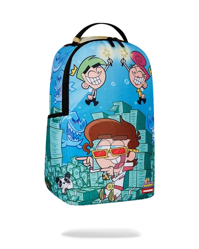 MAMÁS Y PAPÁS EXTRAÑOS: CASH THRONE: Mochila TIMMY TAKEOVER DLX