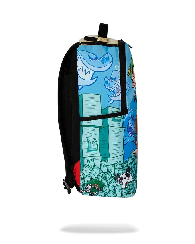 MAMÁS Y PAPÁS EXTRAÑOS: CASH THRONE: Mochila TIMMY TAKEOVER DLX