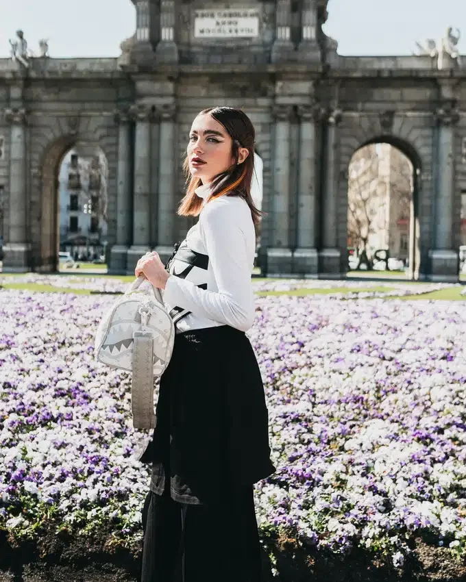 Mini Bolsas De Deporte «POWDER» CON ESTAMPADO DE BILLETES