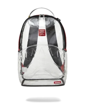 Mochila 100 % transparente con motivo de Shark