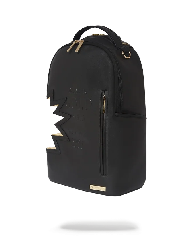 Mochila A.i.3 Shark Bite NEGRO Y DORADO (DLXV)