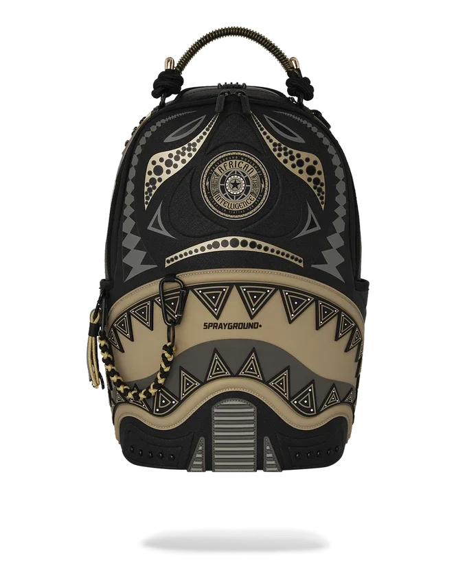 Mochila A.I. AFRICAN INTELLIGENCE «Sharks of the Gold Ocean» - Colaboración con SanDFlower
