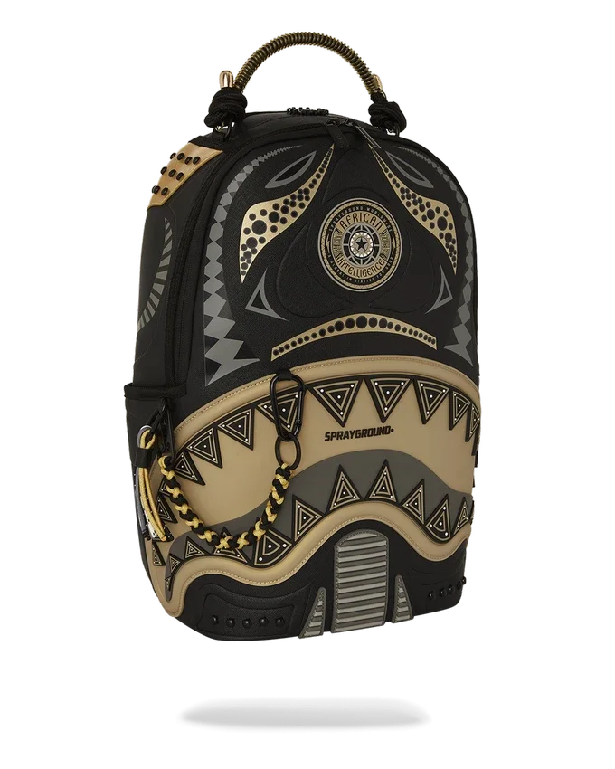Mochila A.I. AFRICAN INTELLIGENCE «Sharks of the Gold Ocean» - Colaboración con SanDFlower