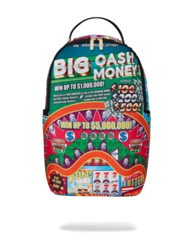 Mochila «BIG MONEY BIG MONEY» (INCLUYE UNA TARJETA RASCA Y GANA)