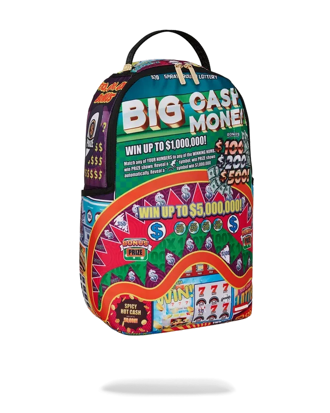 Mochila «BIG MONEY BIG MONEY» (INCLUYE UNA TARJETA RASCA Y GANA)