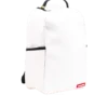 Mochila blanca «SPRAYGROUND DIY» (CUERO VEGANO Y FORRO INTERIOR PARA EL DINERO) Y ROTULADORES INCLUIDOS
