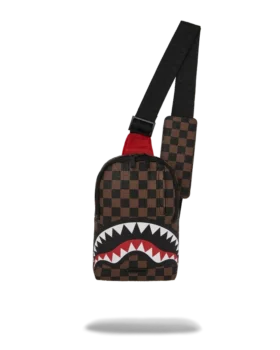 MOCHILA BOLSOS CRUZADOS «THE PRIVATE JET SHARK CLUB»