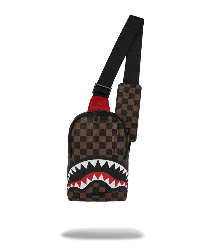MOCHILA BOLSOS CRUZADOS «THE PRIVATE JET SHARK CLUB»
