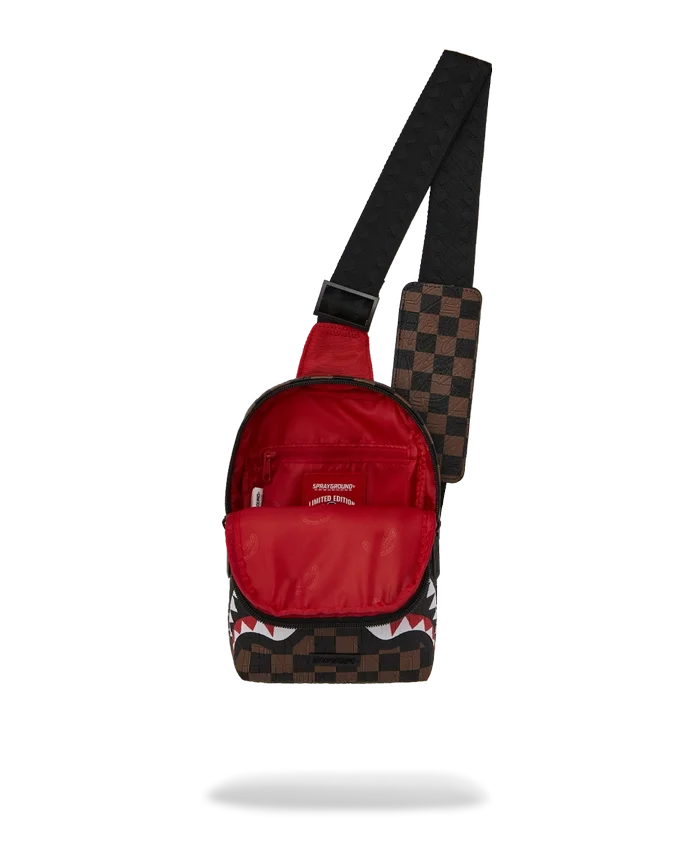 MOCHILA BOLSOS CRUZADOS «THE PRIVATE JET SHARK CLUB»