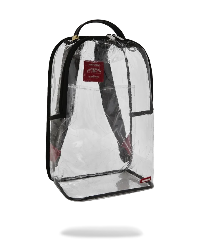 Mochila BOSS TOTALMENTE TRANSPARENTE CON RELIEVE