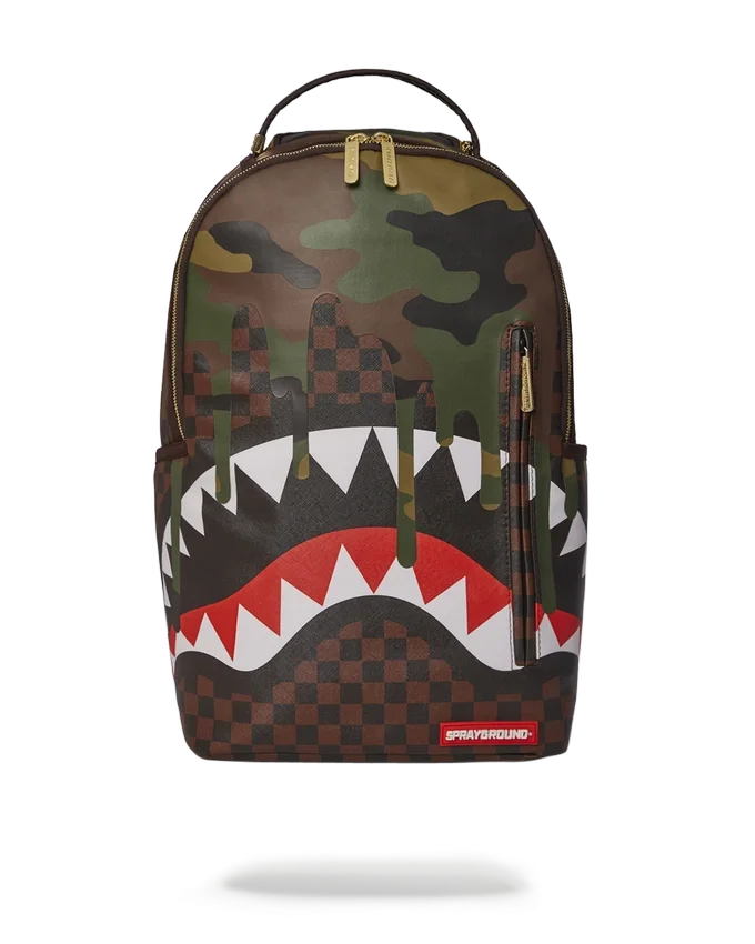 Mochila «Camo Drip Sharks in Paris» (DLXV)