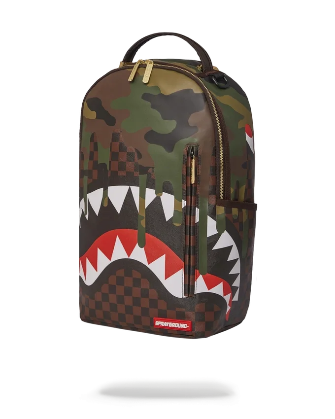 Mochila «Camo Drip Sharks in Paris» (DLXV)