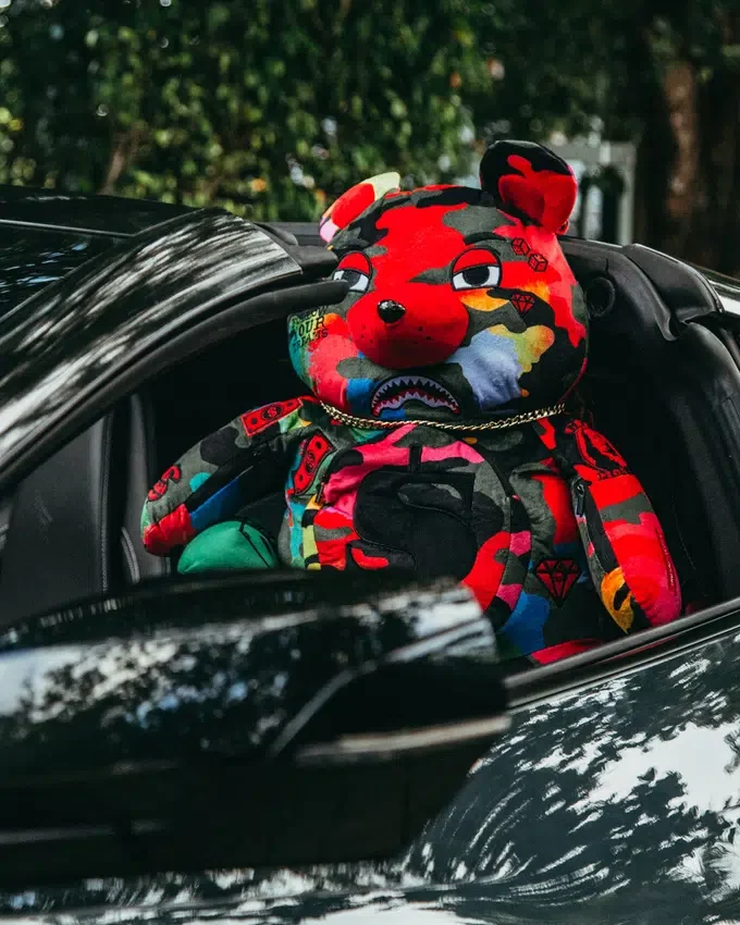 Mochila CAMOBURST MONEYBEAR TEDDYBEAR