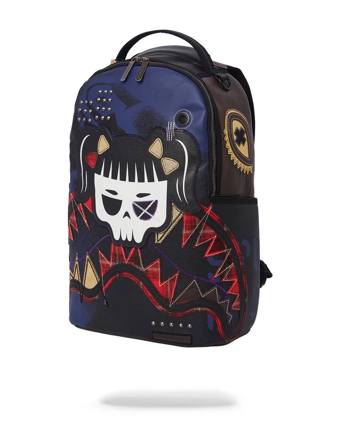 MOCHILA CAZZU ERRORCITO PUNK SHARK