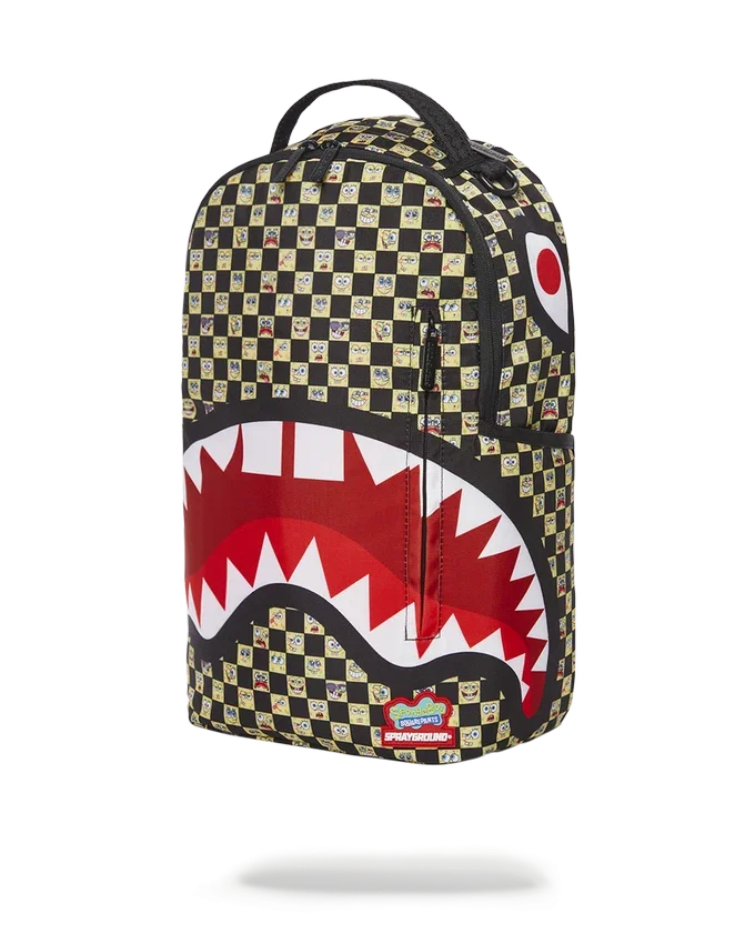 MOCHILA CHECKERED DE SPONGEBOB (DLXR)