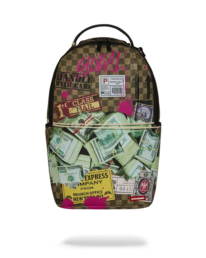 Mochila con compartimiento secreto para dinero para una noche