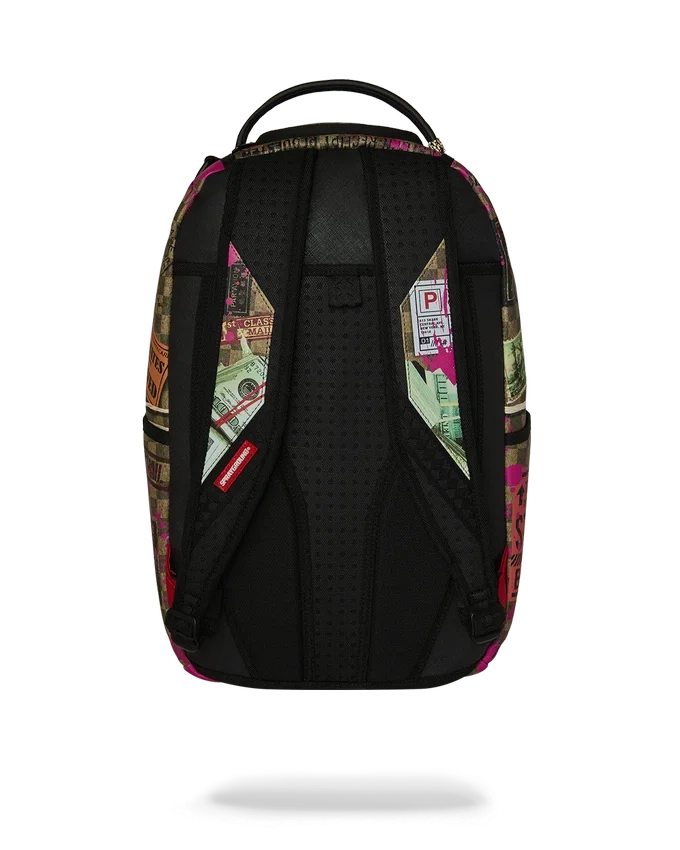 Mochila con compartimiento secreto para dinero para una noche
