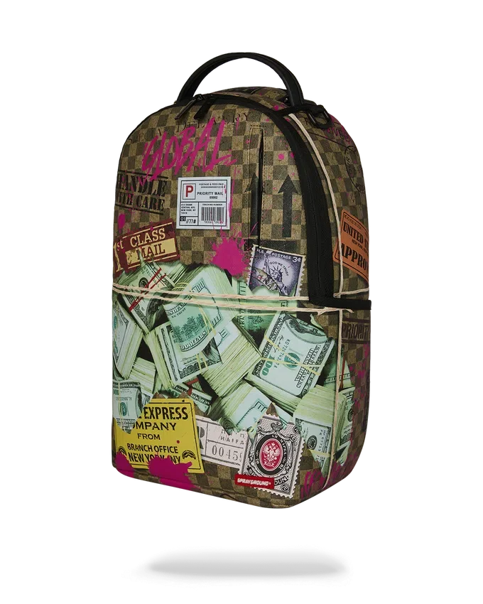 Mochila con compartimiento secreto para dinero para una noche
