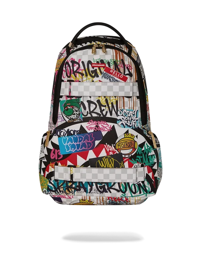 Mochila con correa para skate «CREATE ANOTHER DAY»