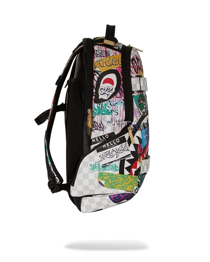Mochila con correa para skate «CREATE ANOTHER DAY»