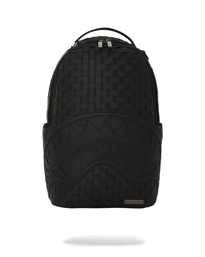 Mochila con corte y cosido a mano
