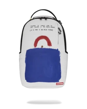 Mochila con diseño artístico de Keith Haring «Big Blue Purse»