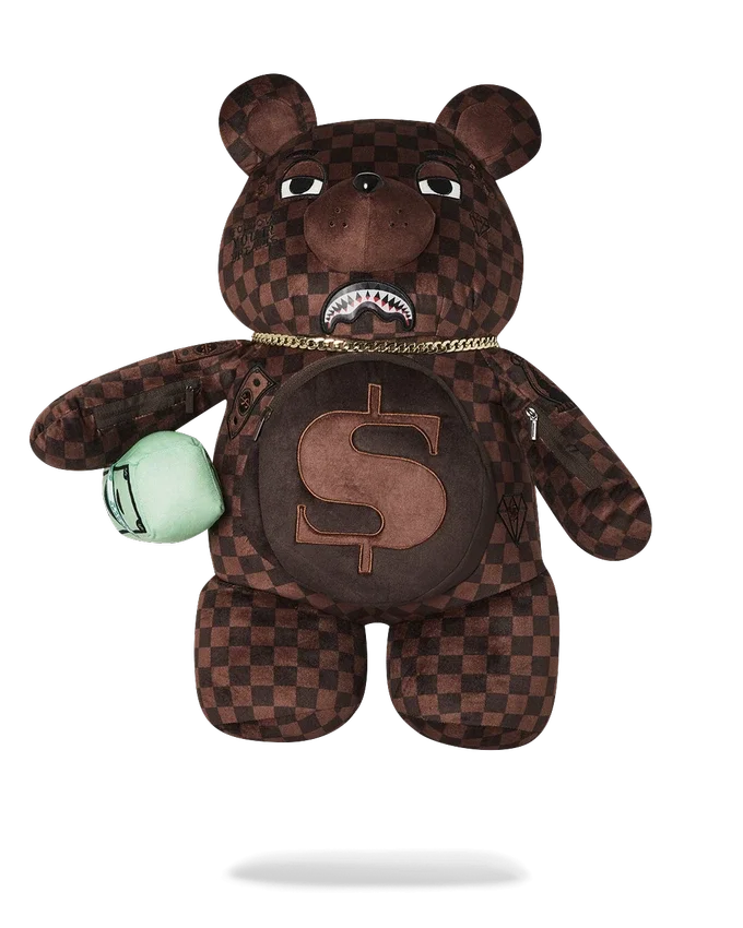 Mochila con osito «MONEYBEAR» con efectos lenticulares