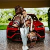 Mochila con osito «MONEYBEAR» con efectos lenticulares