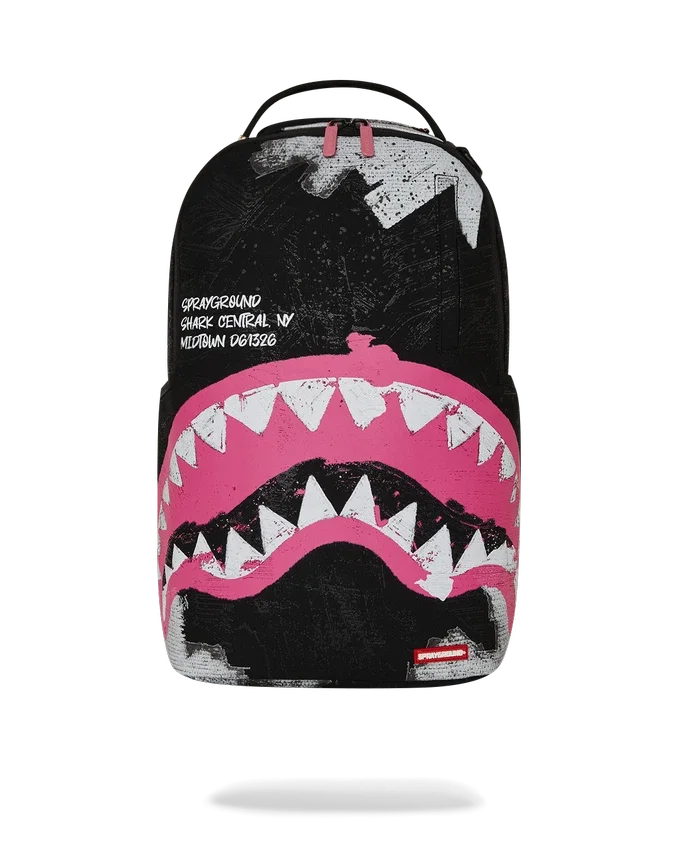MOCHILA DE ALGODÓN SHARK CENTRAL ACRYLIC ART DLX