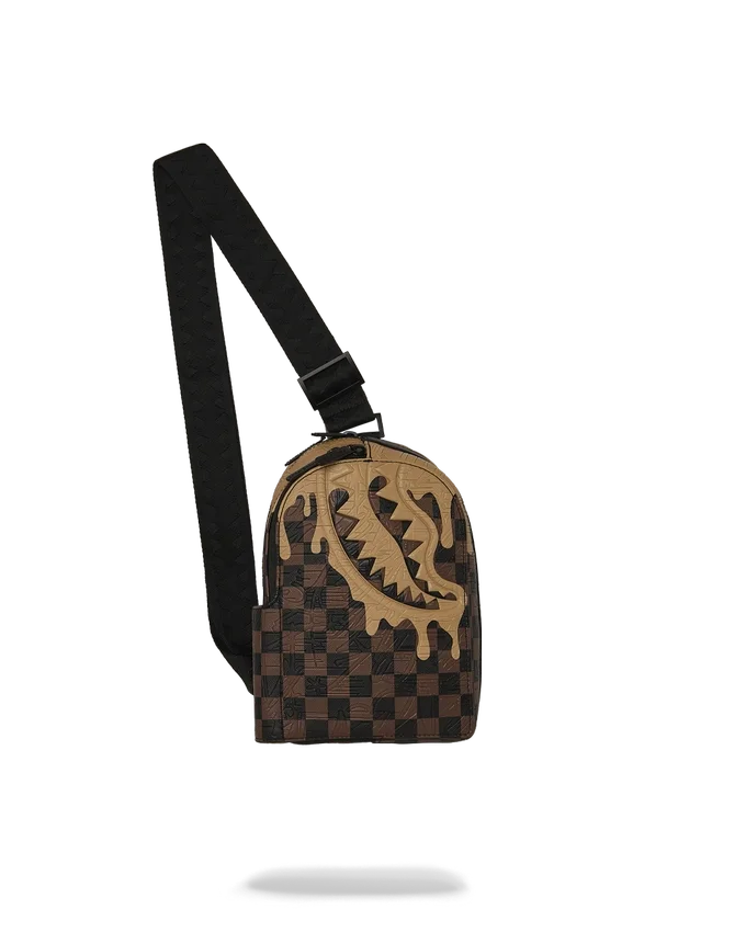 Mochila de Bolsos Cruzados de Diseño con EFECTO GOTEO